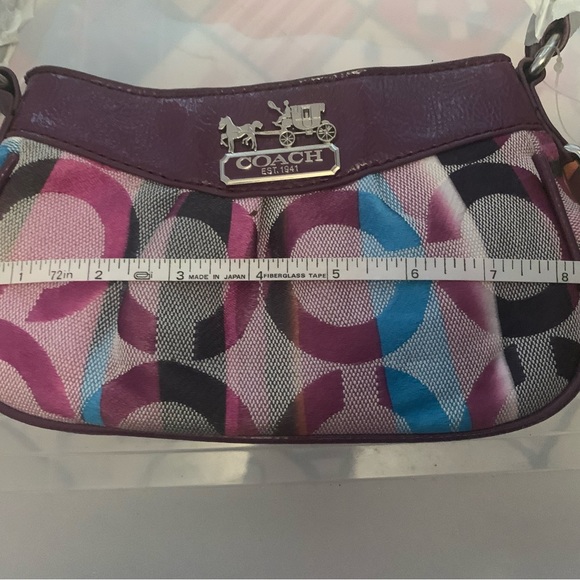 Coach flawless multi colored bag - Picture 3 of 8